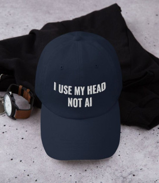 Get this funny embroidered baseball cap for your collection!