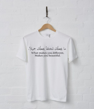 What makes you different makes you beautiful